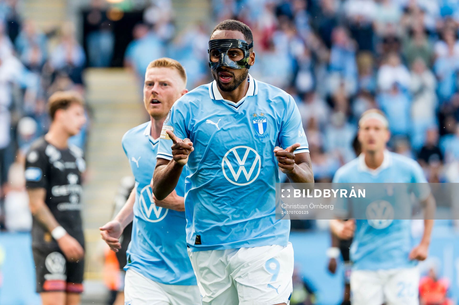 Malmö FFs Isaac Kiese Thelin jublar