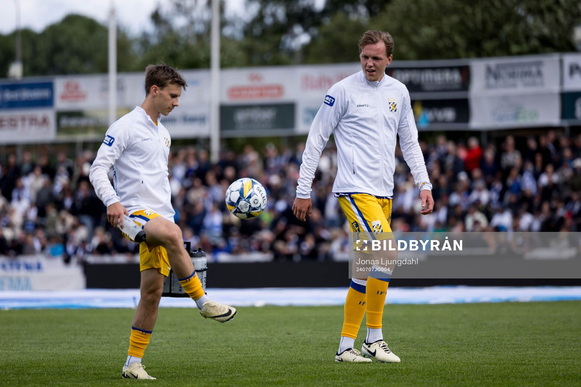 IFK Göteborgs Lucas Kåhed och Adam Carlén