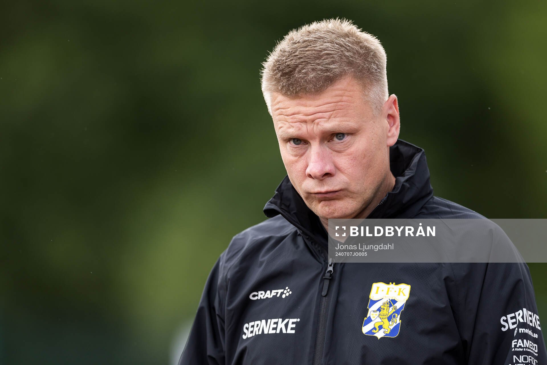 IFK Göteborgs tränare Stefan Billborn