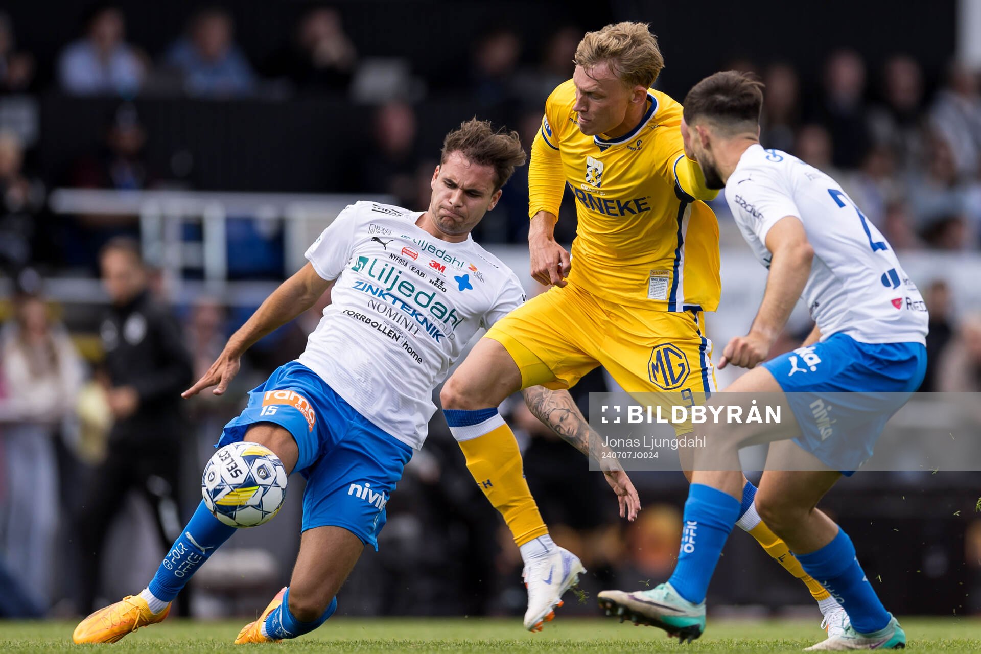 Värnamos Michael Steinwender och IFK Göteborgs Laurs