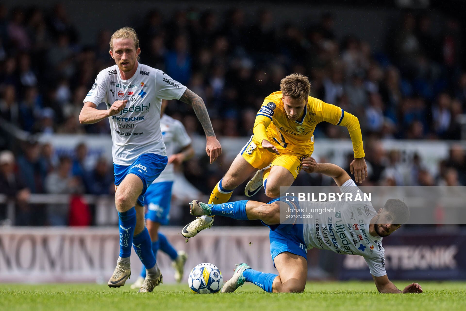 IFK Göteborgs Lucas Kåhed mot Värnamos Hampus Näsström