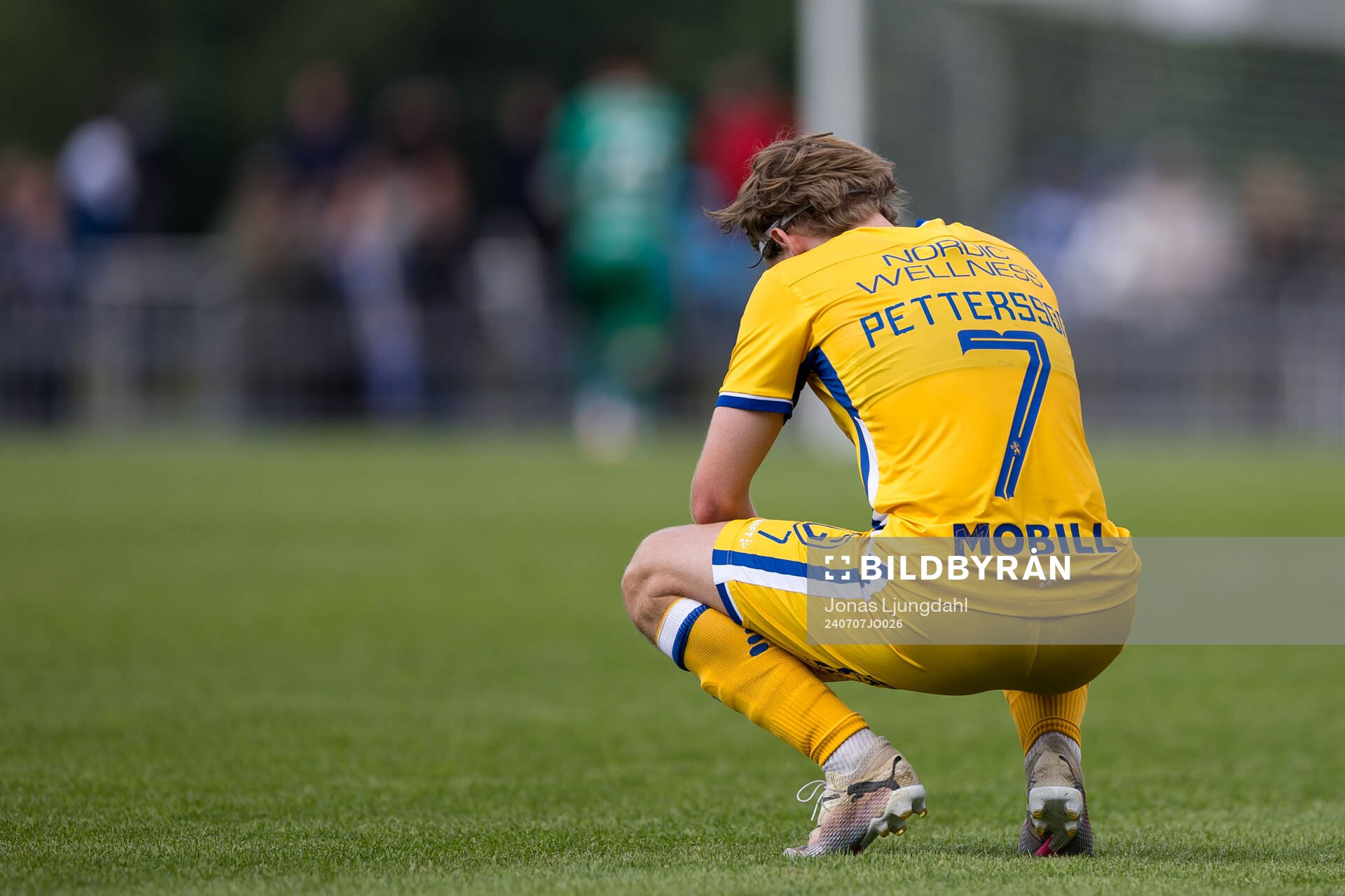 IFK Göteborgs Oscar Pettersson deppar