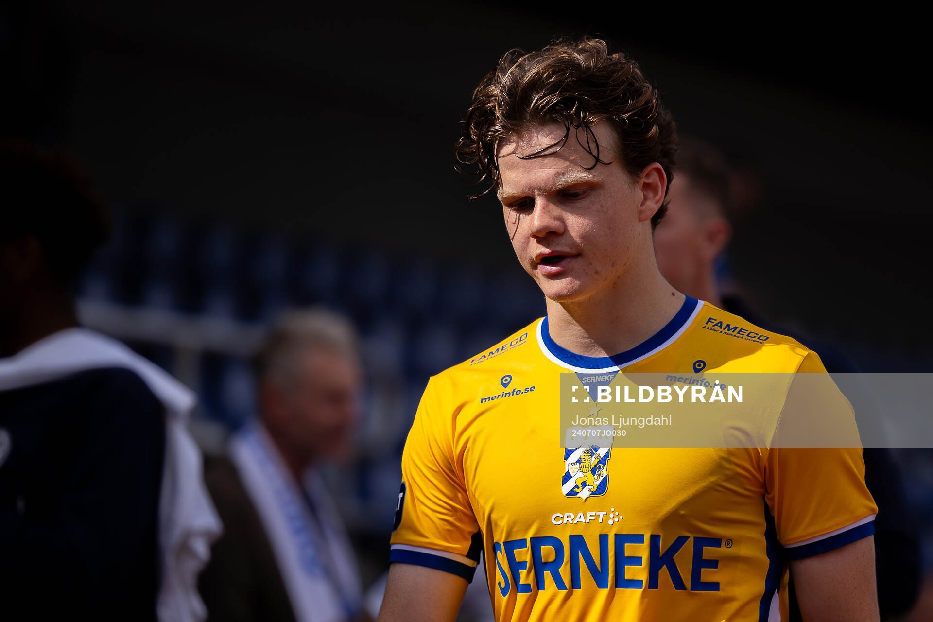 IFK Göteborgs Kolbeinn Thordarson deppar