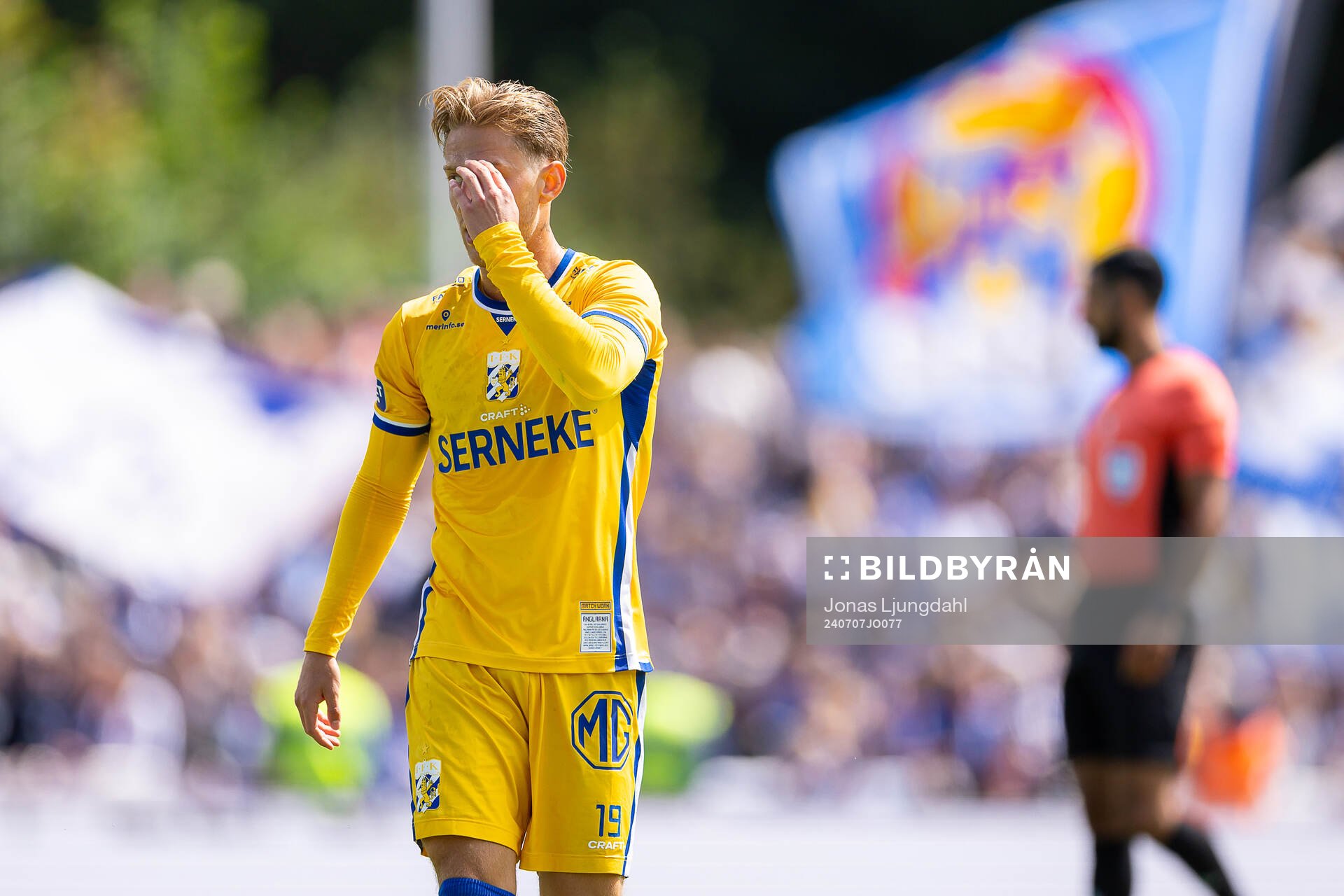 IFK Göteborgs Arbnor Mucolli deppar