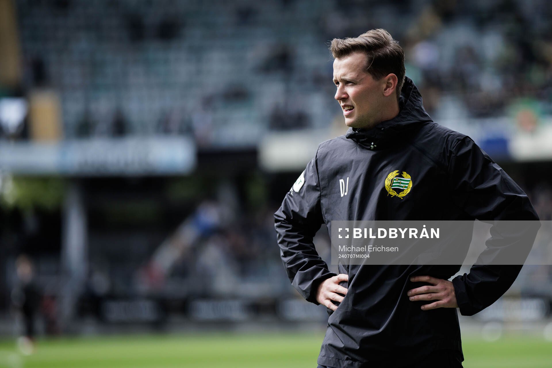 Hammarbys assisterande tränare Douglas Jakobsson