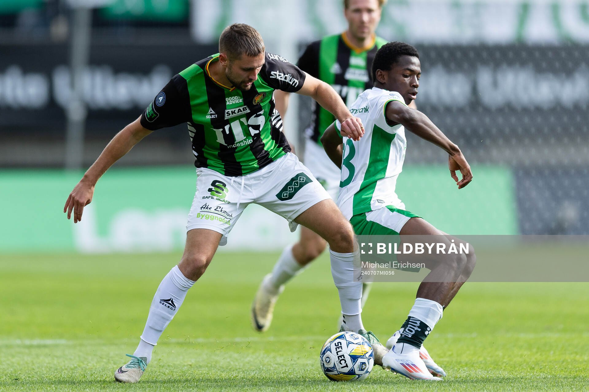 GAIS Axel Norén och Hammarbys Bouzomana Toure