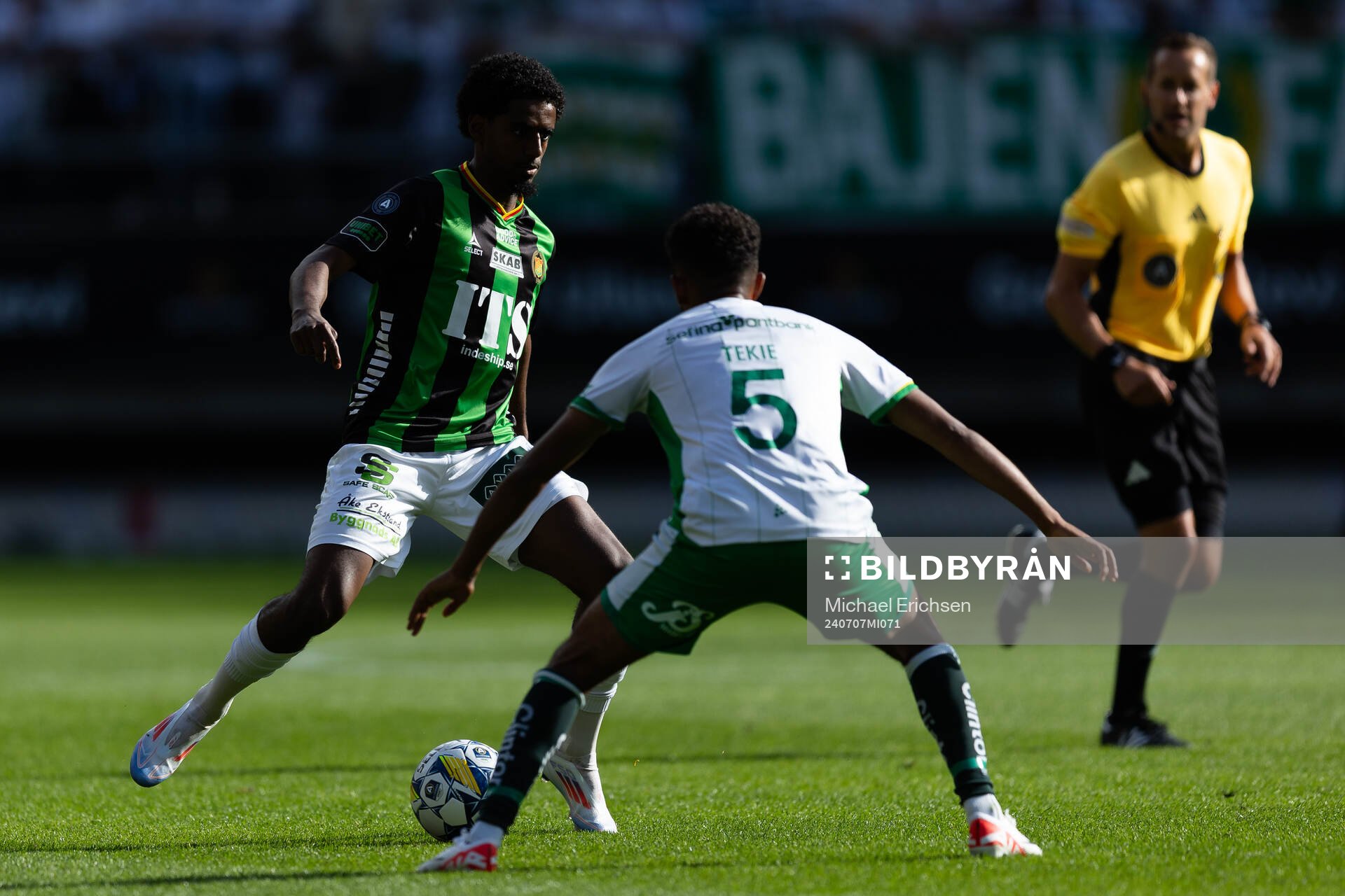 GAIS Harun Ibrahim och Hammarbys Tesfaldet Tekie