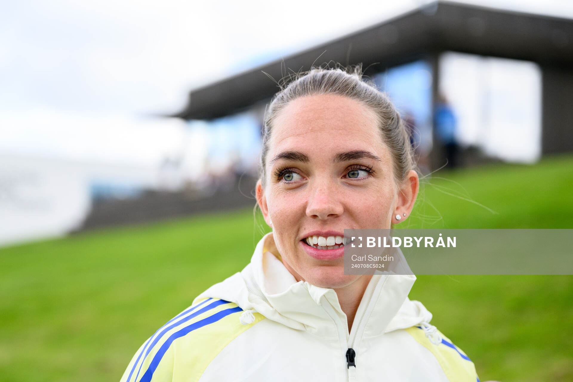 Elin Rubensson is being interviewed