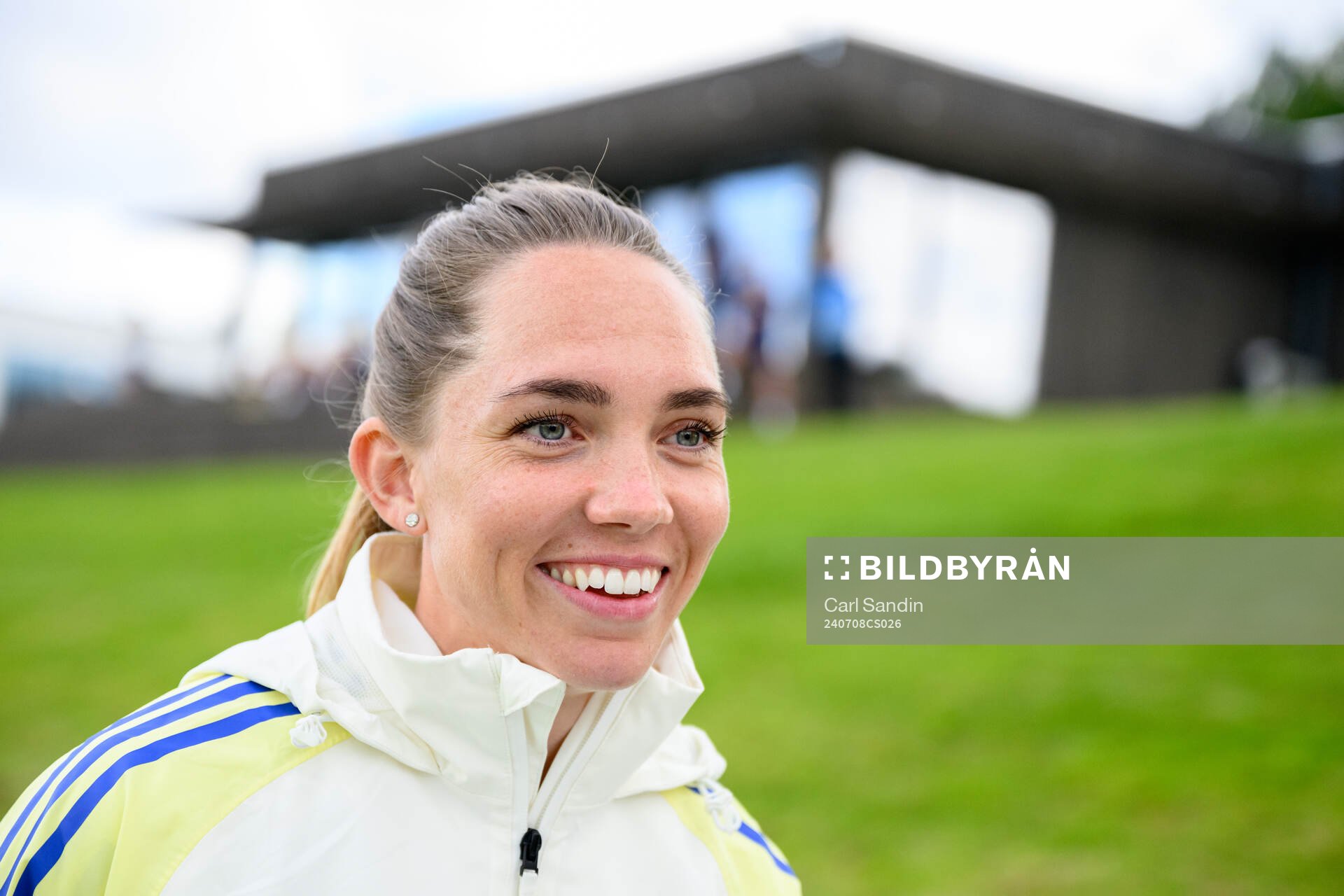 Elin Rubensson is being interviewed