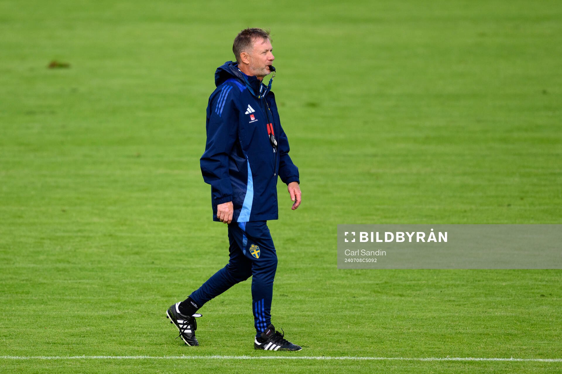 Head coach Peter Gerhardsson