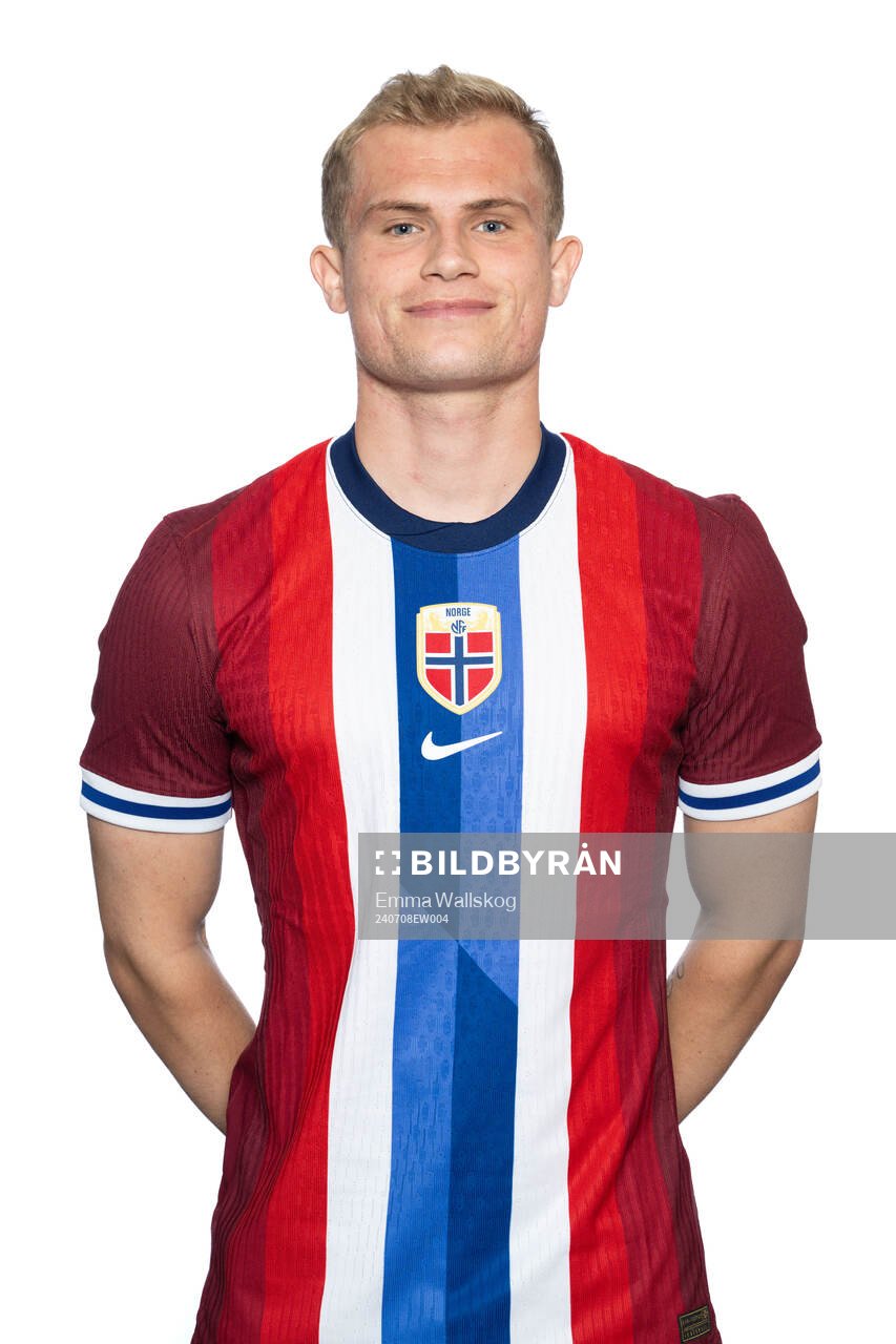 Aleksander Andresen of the Norwegian U19 national football