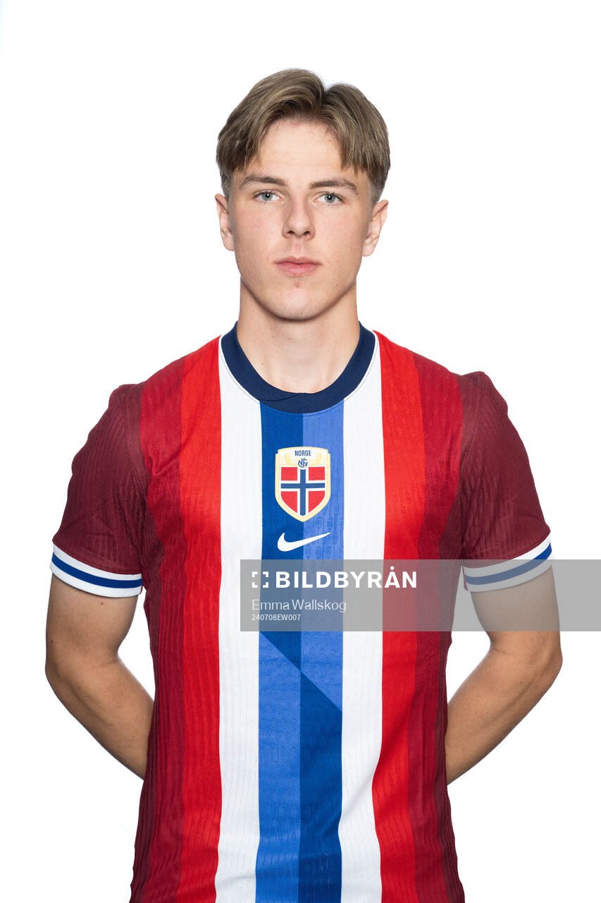 Julian Gonstad of the Norwegian U19 national football team