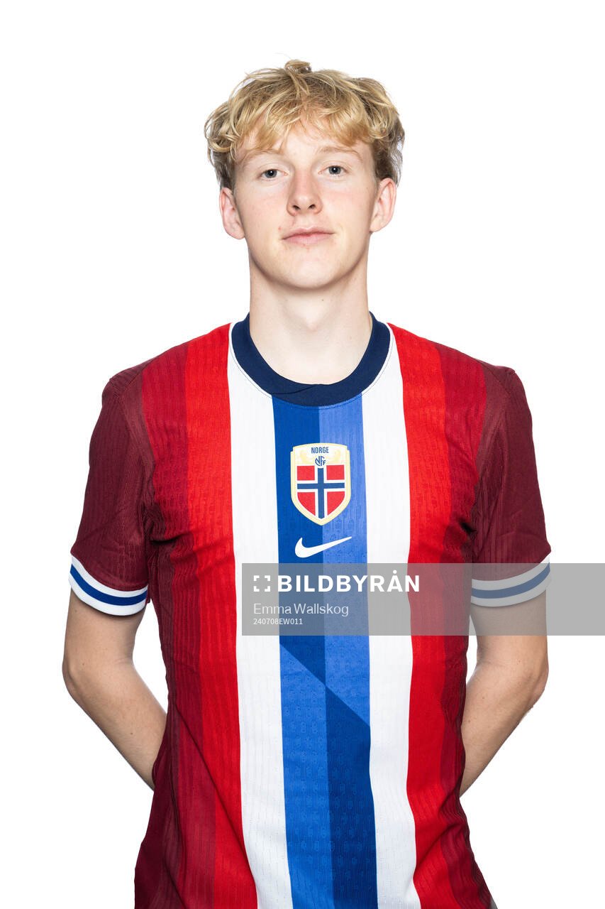 Sondre Granaas of the Norwegian U19 national football team