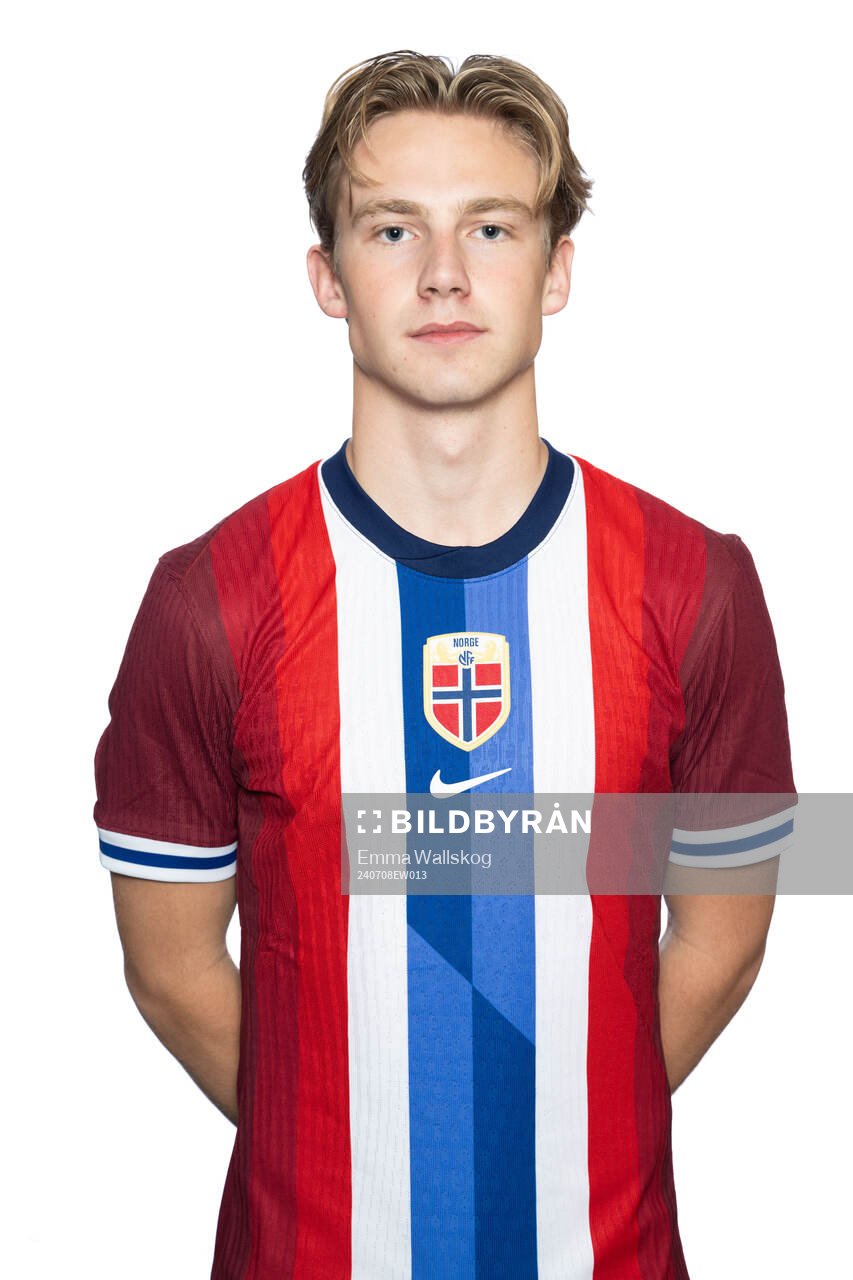 Benjamin Faraas of the Norwegian U19 national football team