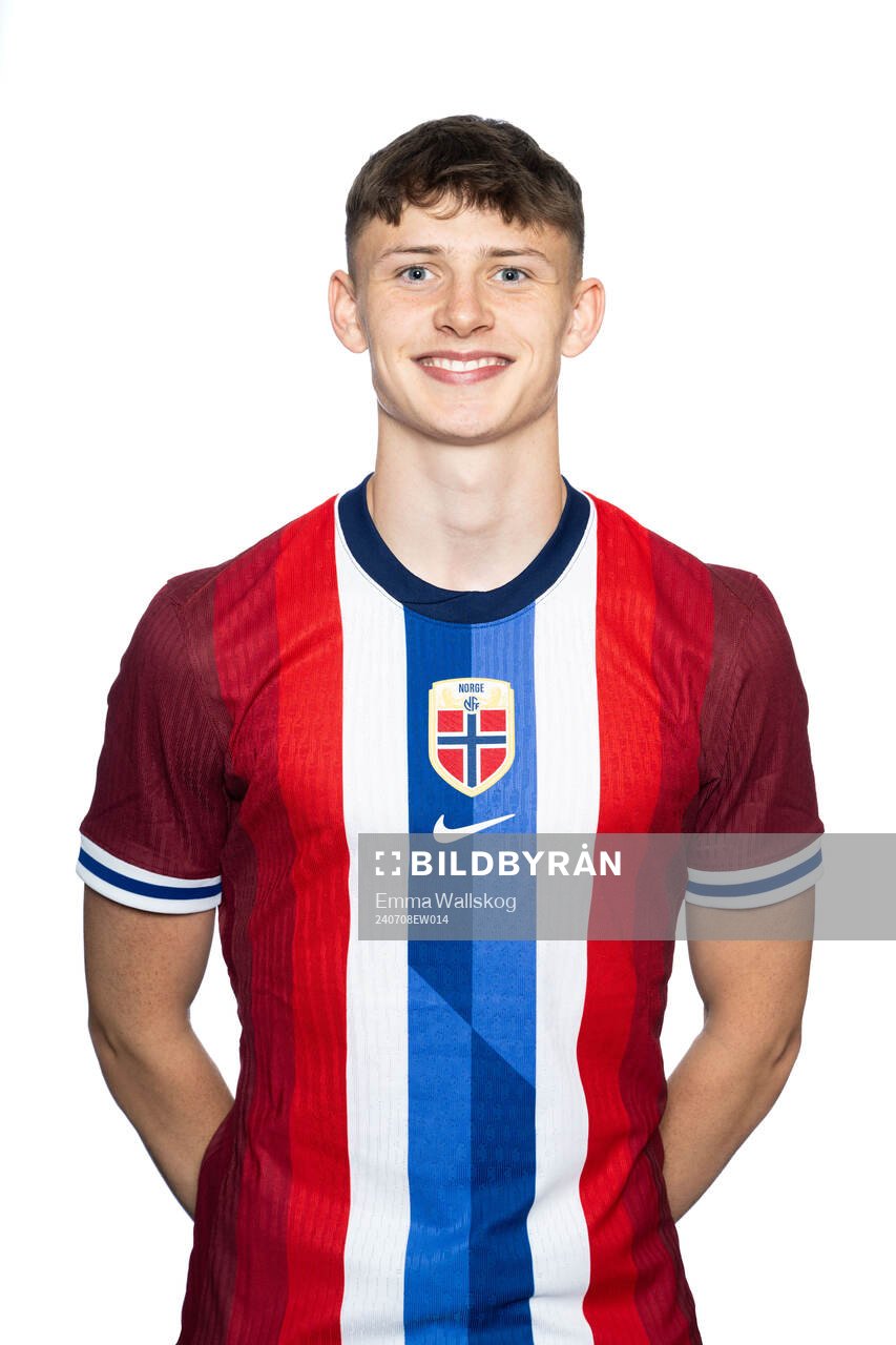 Casper Glenna Andersen of the Norwegian U19 national