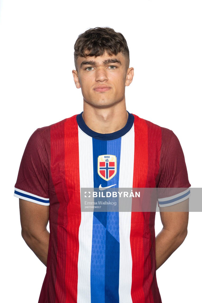 Aleksander Hammer Kjelsen of the Norwegian U19 national