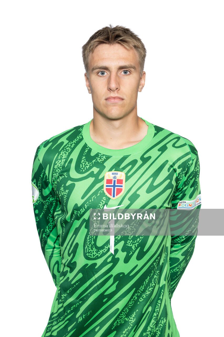 Sander Østraat of the Norwegian U19 national football team