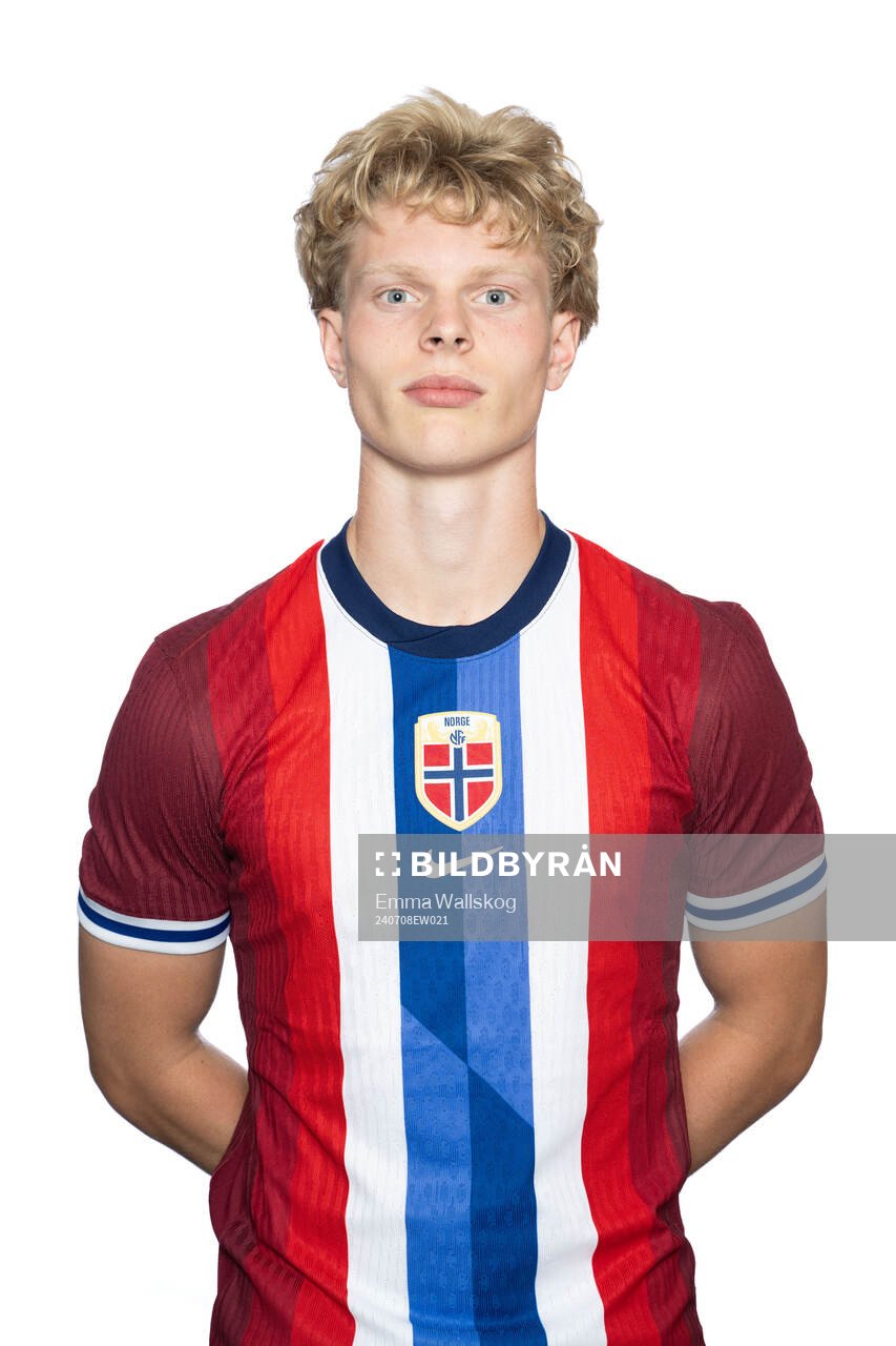 Bork Bang-Kittilsen of the Norwegian U19 national football
