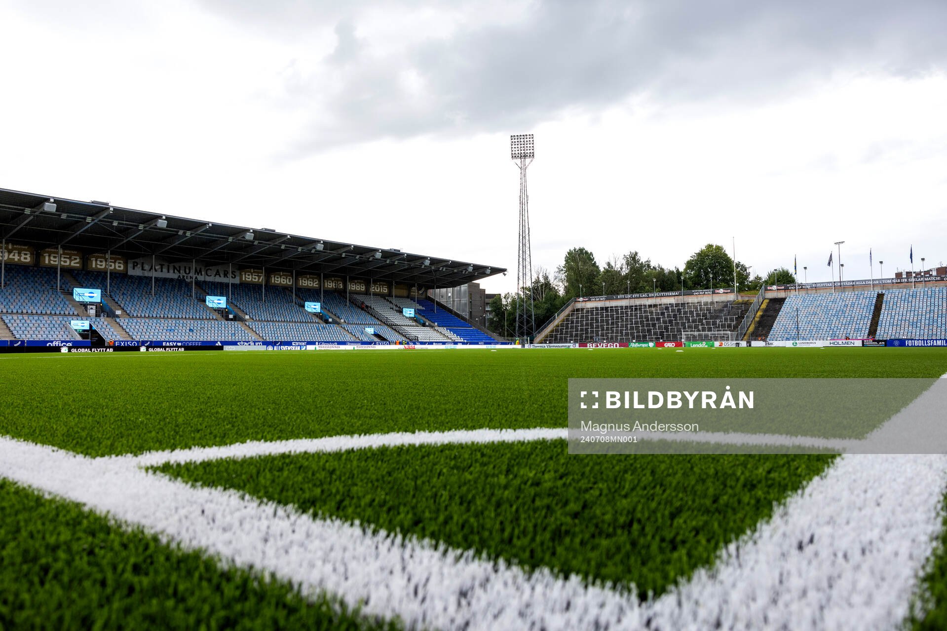 Interiör vy av Platinum Cars Arena