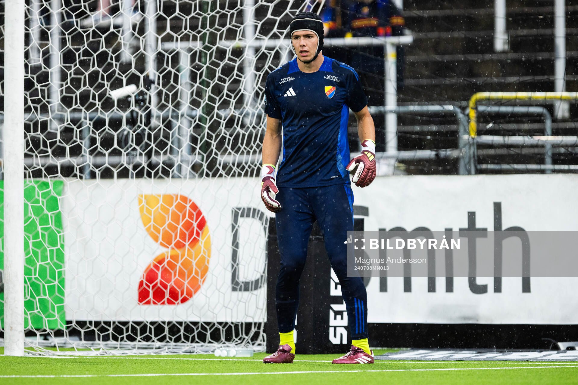Djurgårdens målvakt Jacob Widell Zetterström