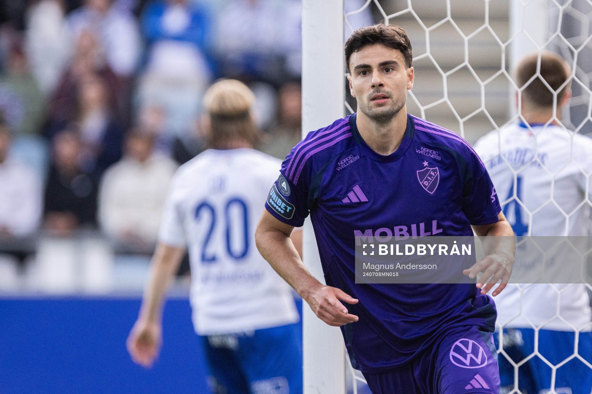 Djurgårdens Deniz Hummet jublar