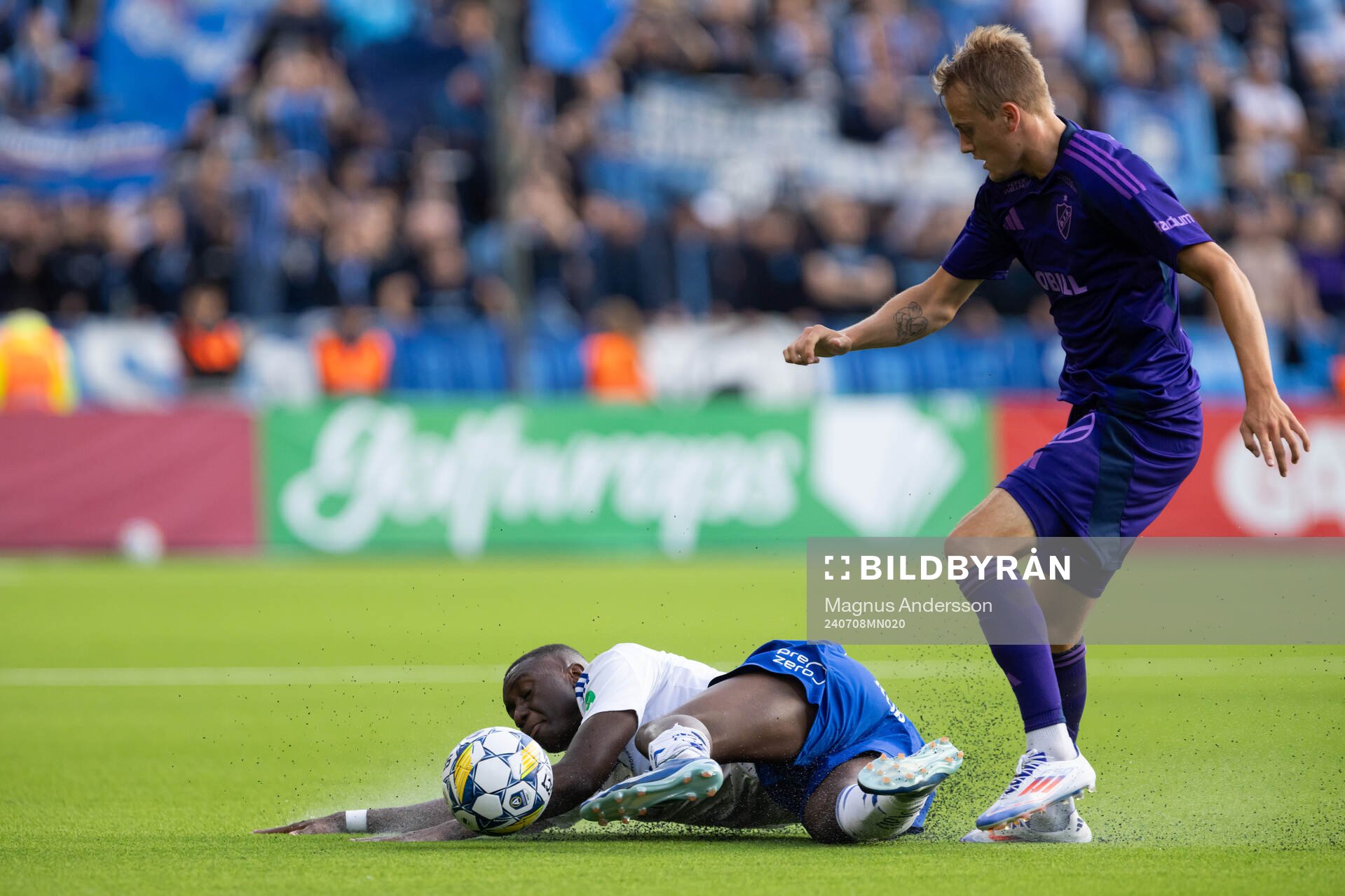 IFK Norrköpings Yahya Kalley och Djurgårdens Oskar