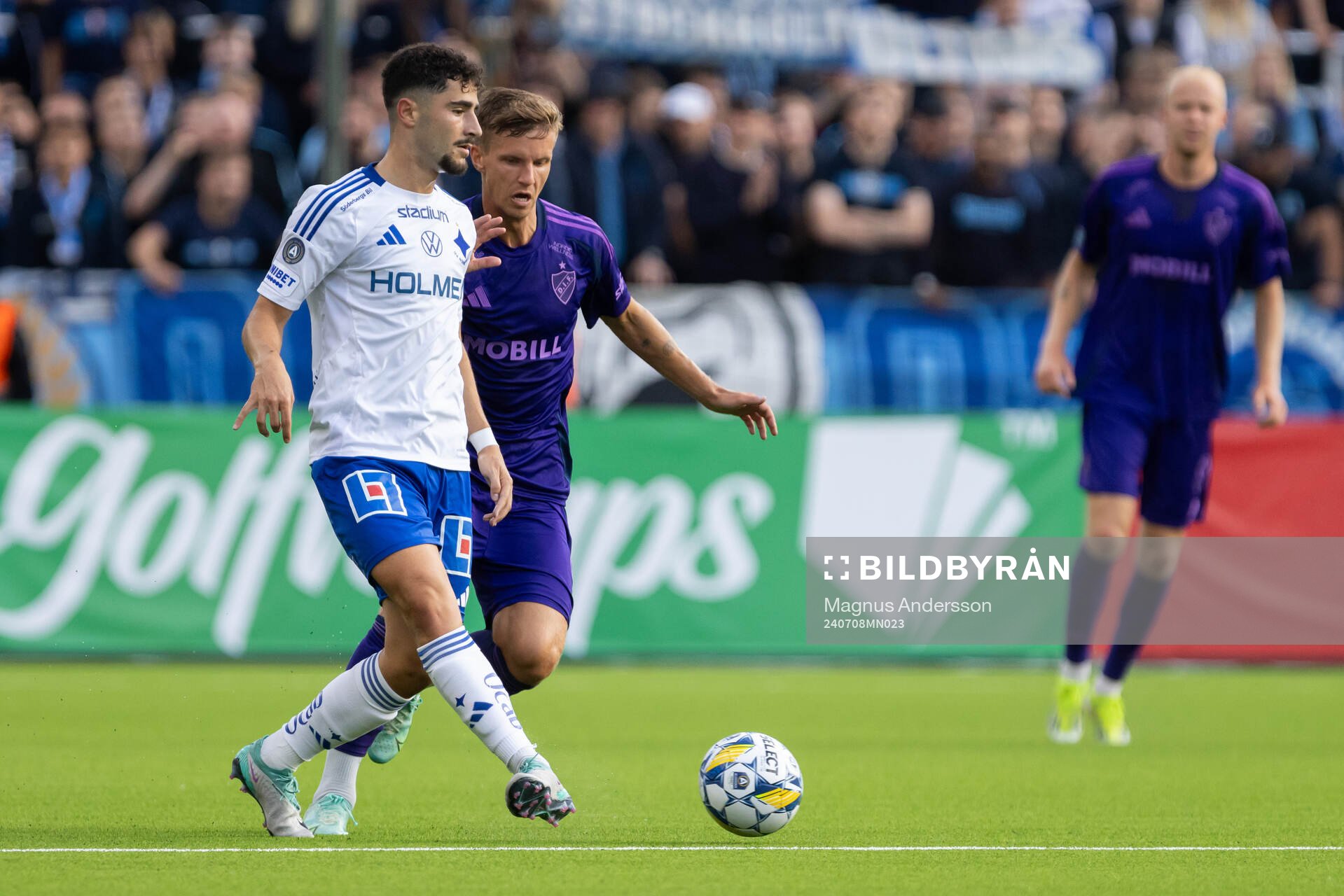 IFK Norrköpings Ismet Lushaku och Djurgårdens Samuel