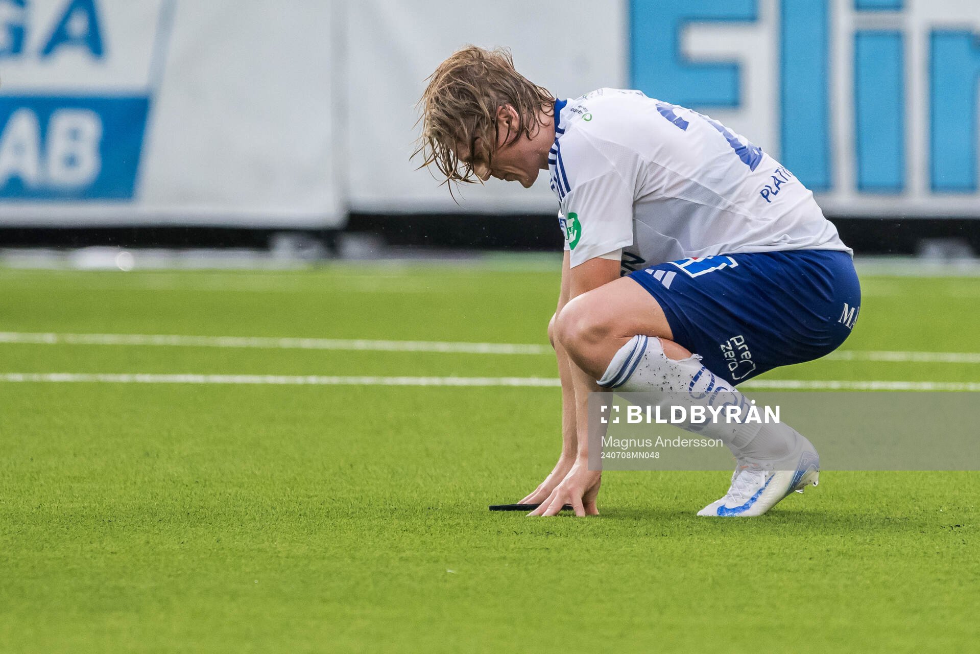 IFK Norrköpings Daniel Fritz Eid deppar