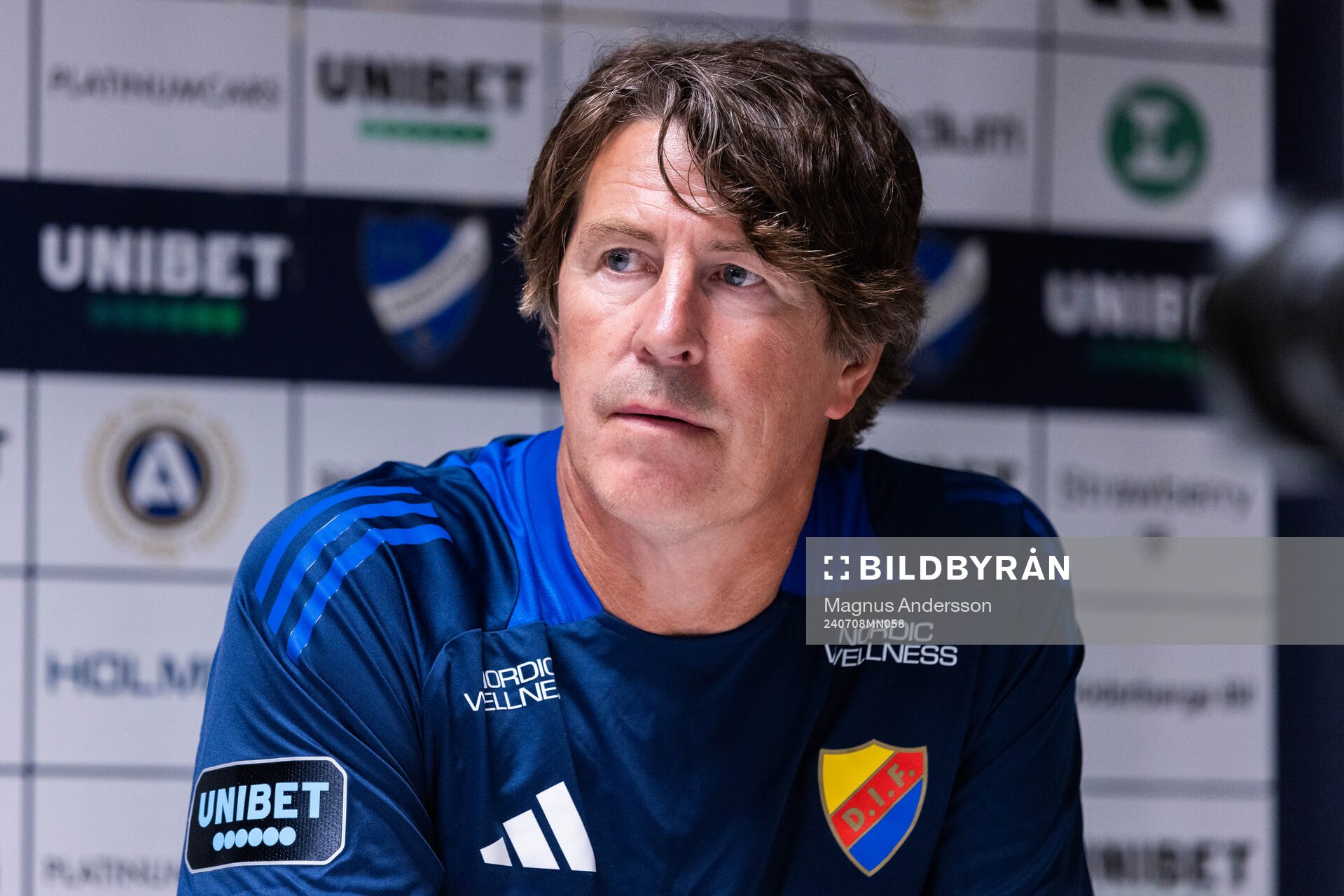 Djurgårdens tränare Thomas Lagerlöf