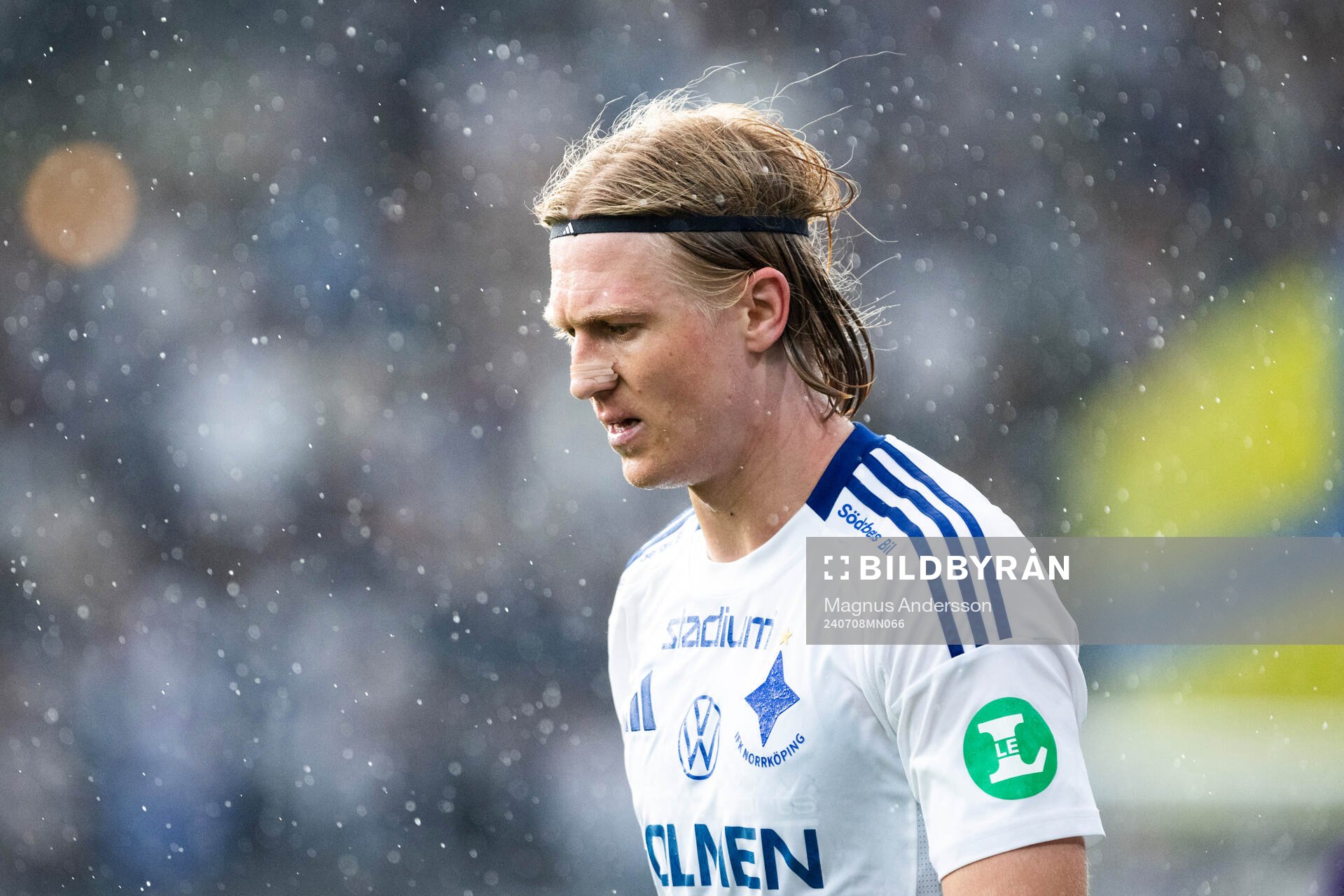 IFK Norrköpings Daniel Fritz Eid deppar