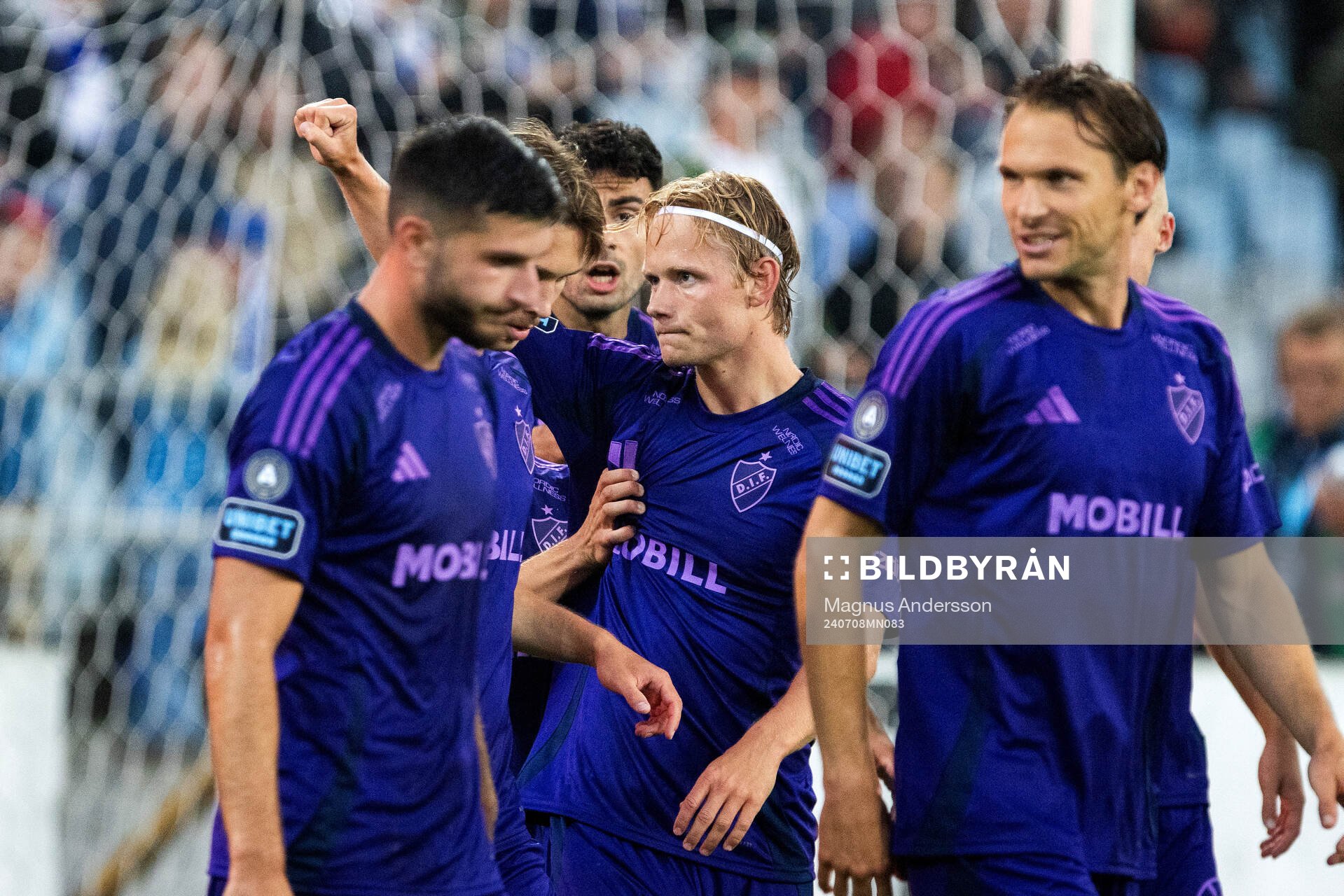 Djurgårdens Tobias Gulliksen jublar