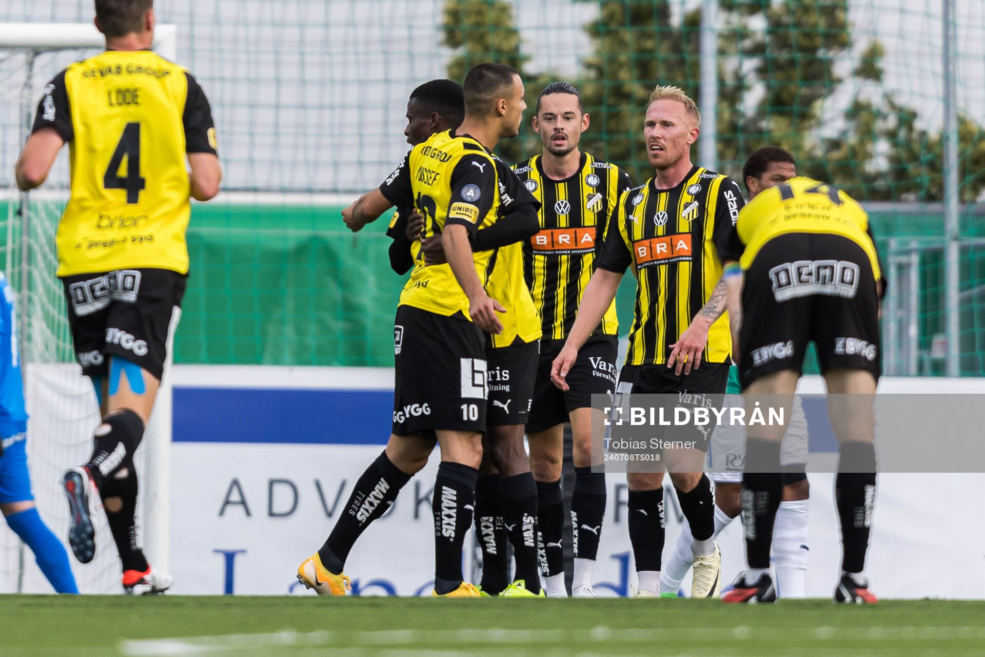 Häckens Ali Youssef jublar