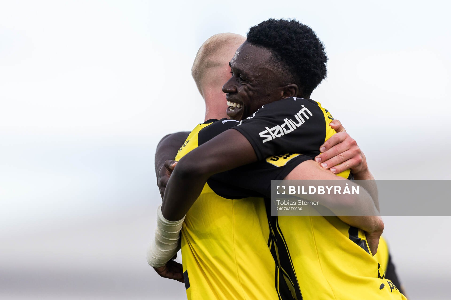 Häckens Zeidane Inoussa jublar