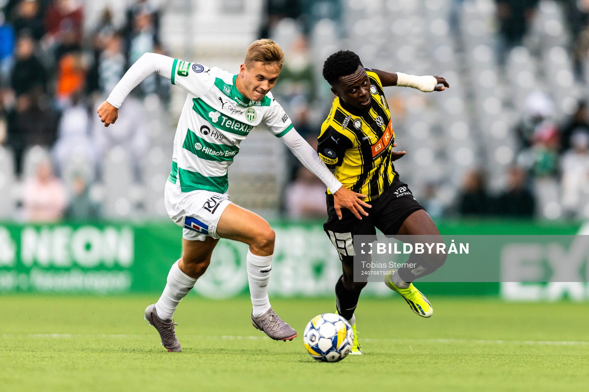 Västerås Jens Magnusson och Häckens Zeidane Inoussa