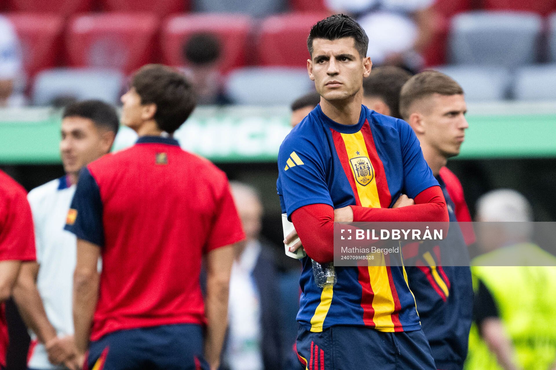 Alvaro Morata of Spain