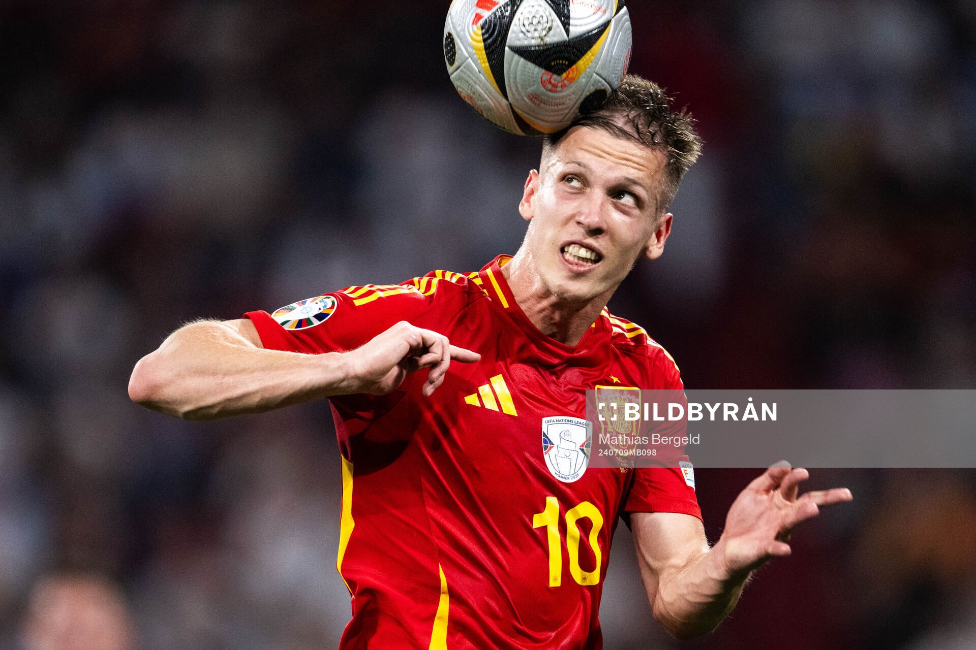 Daniel Olmo of Spain