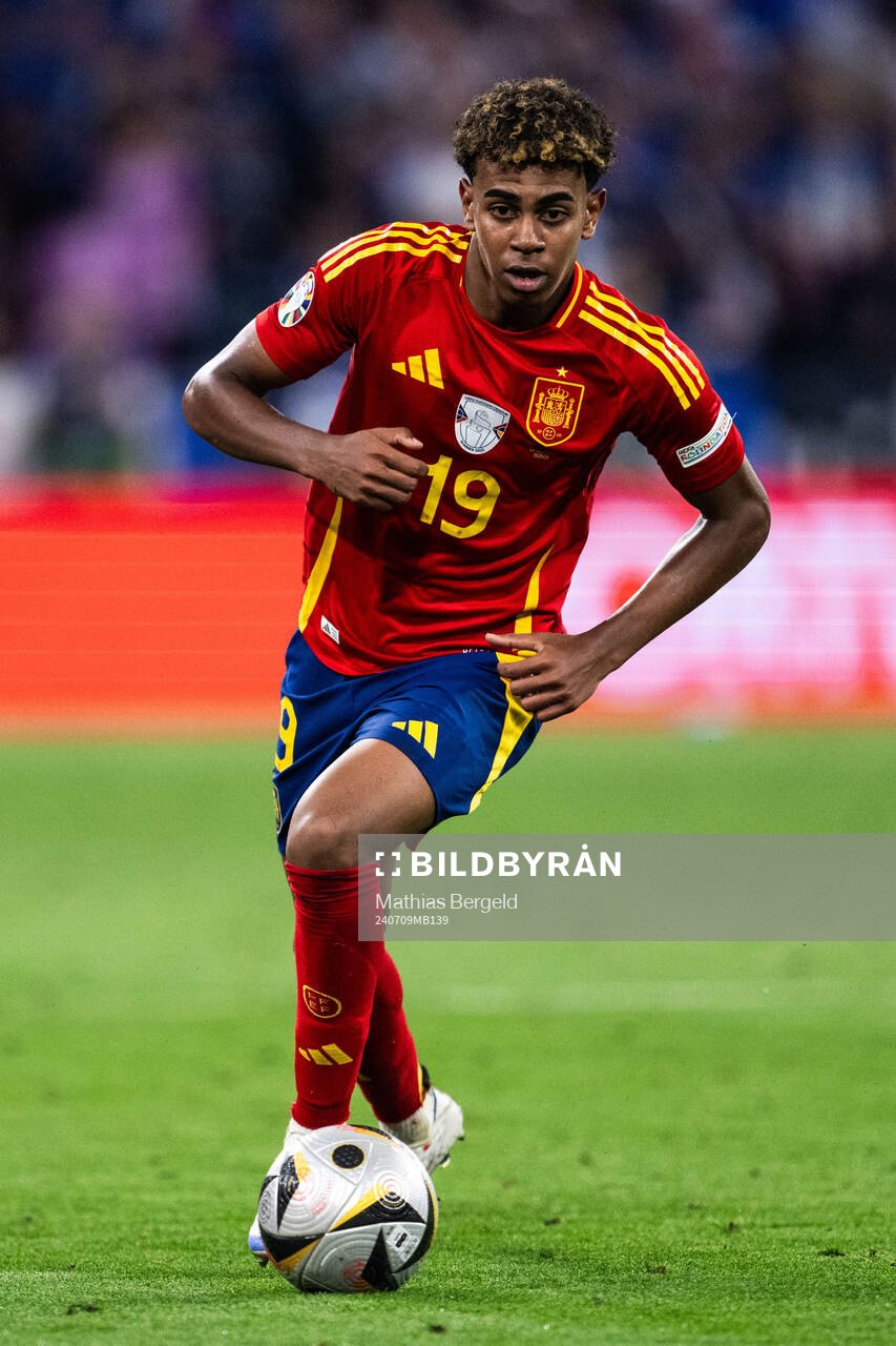 Lamine Yamal of Spain