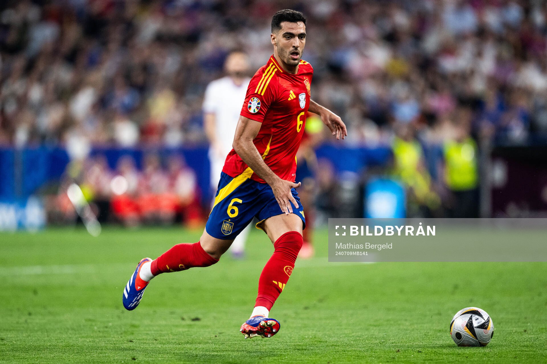 Mikel Merino of Spain