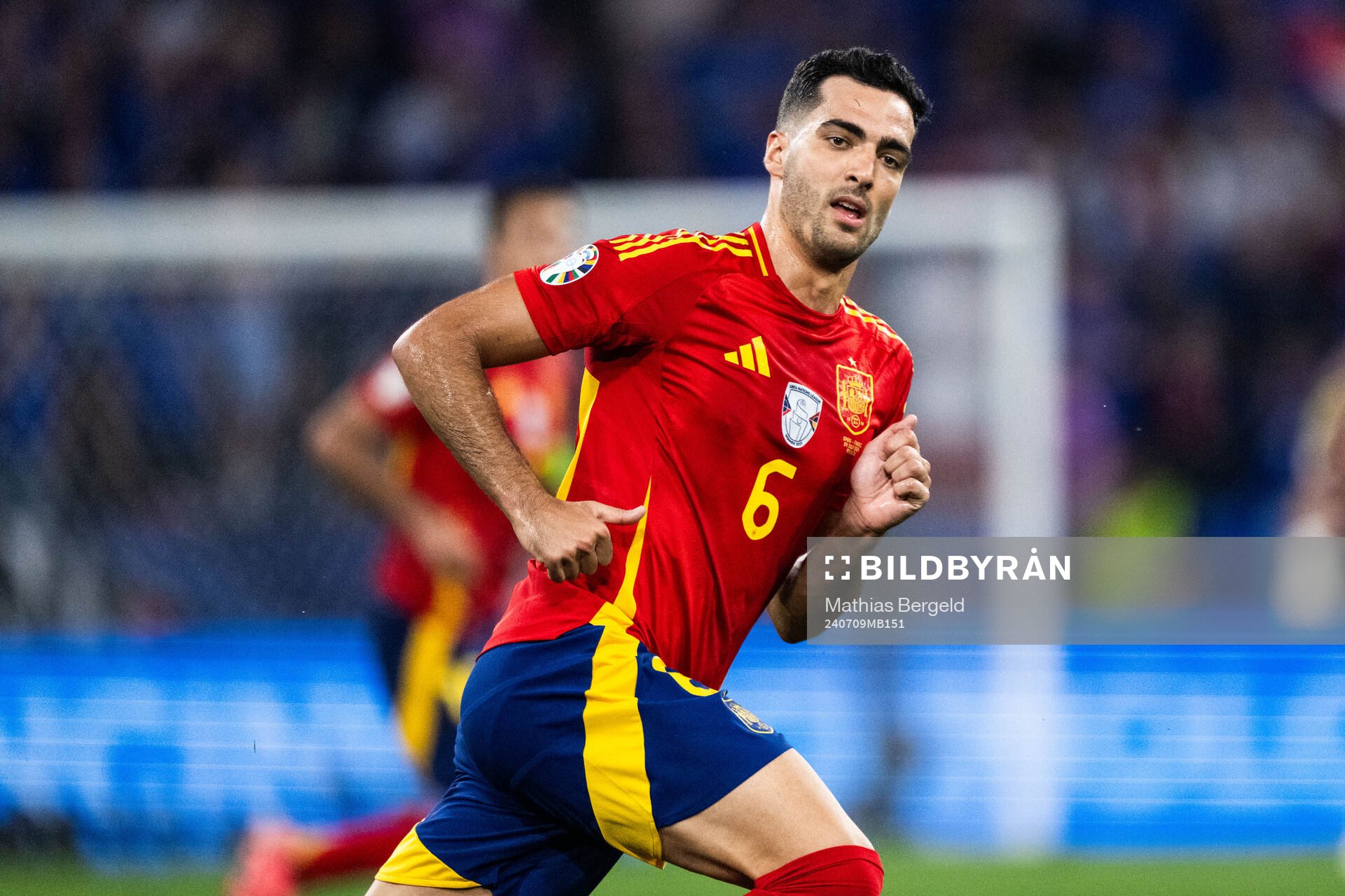 Mikel Merino of Spain
