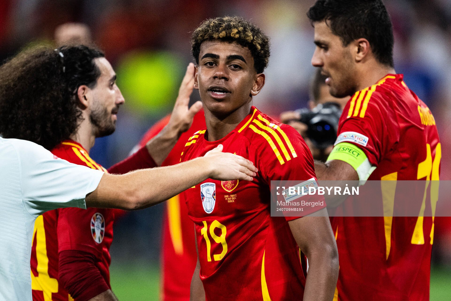 Lamine Yamal of Spain