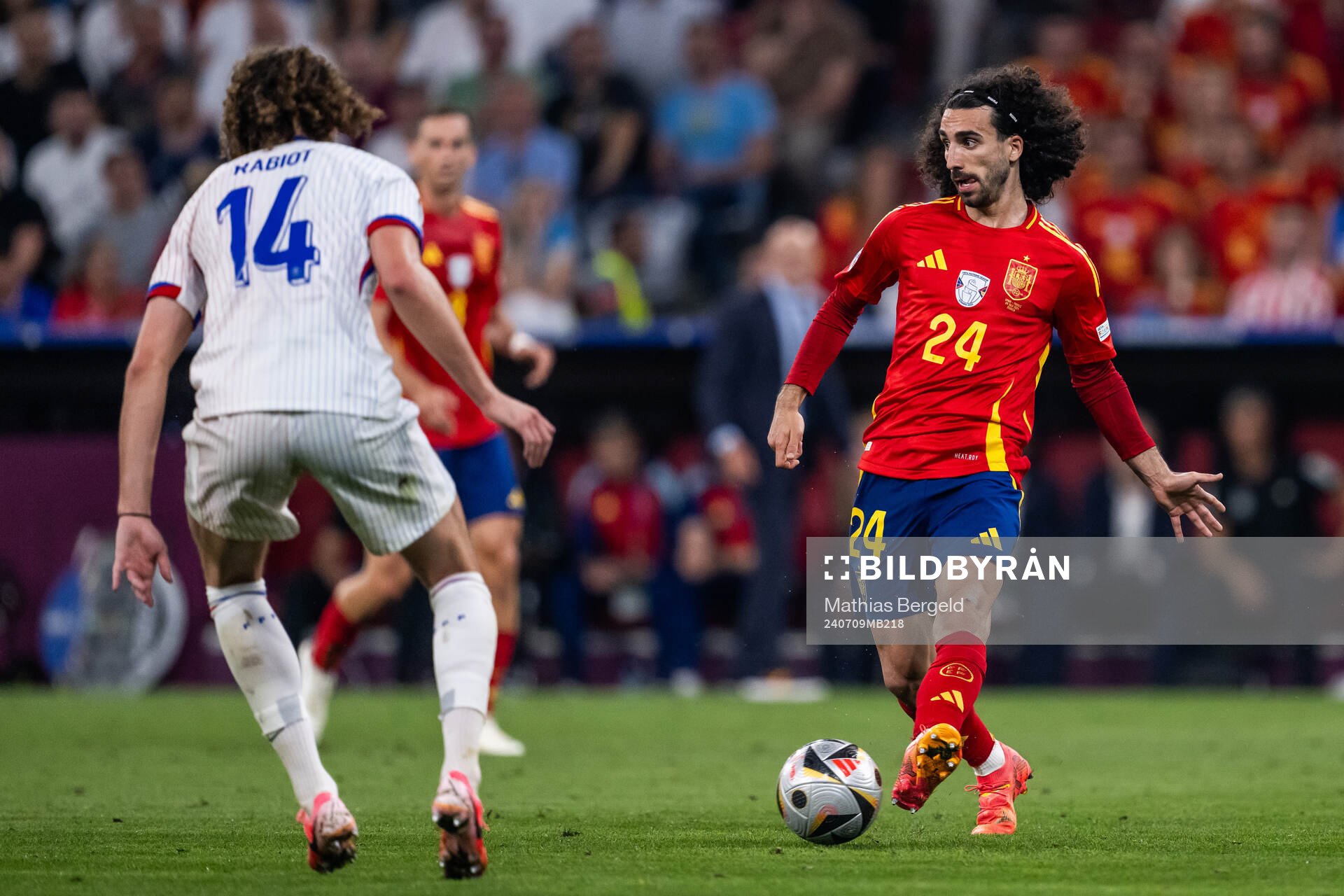 Marc Cucurella of Spain