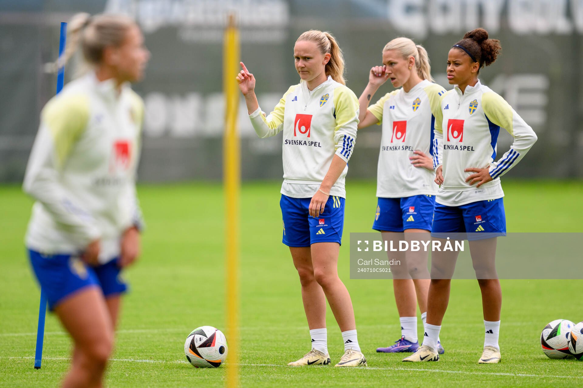 Matilda Vinberg, Josefine Rybrink and Felicia Schröder