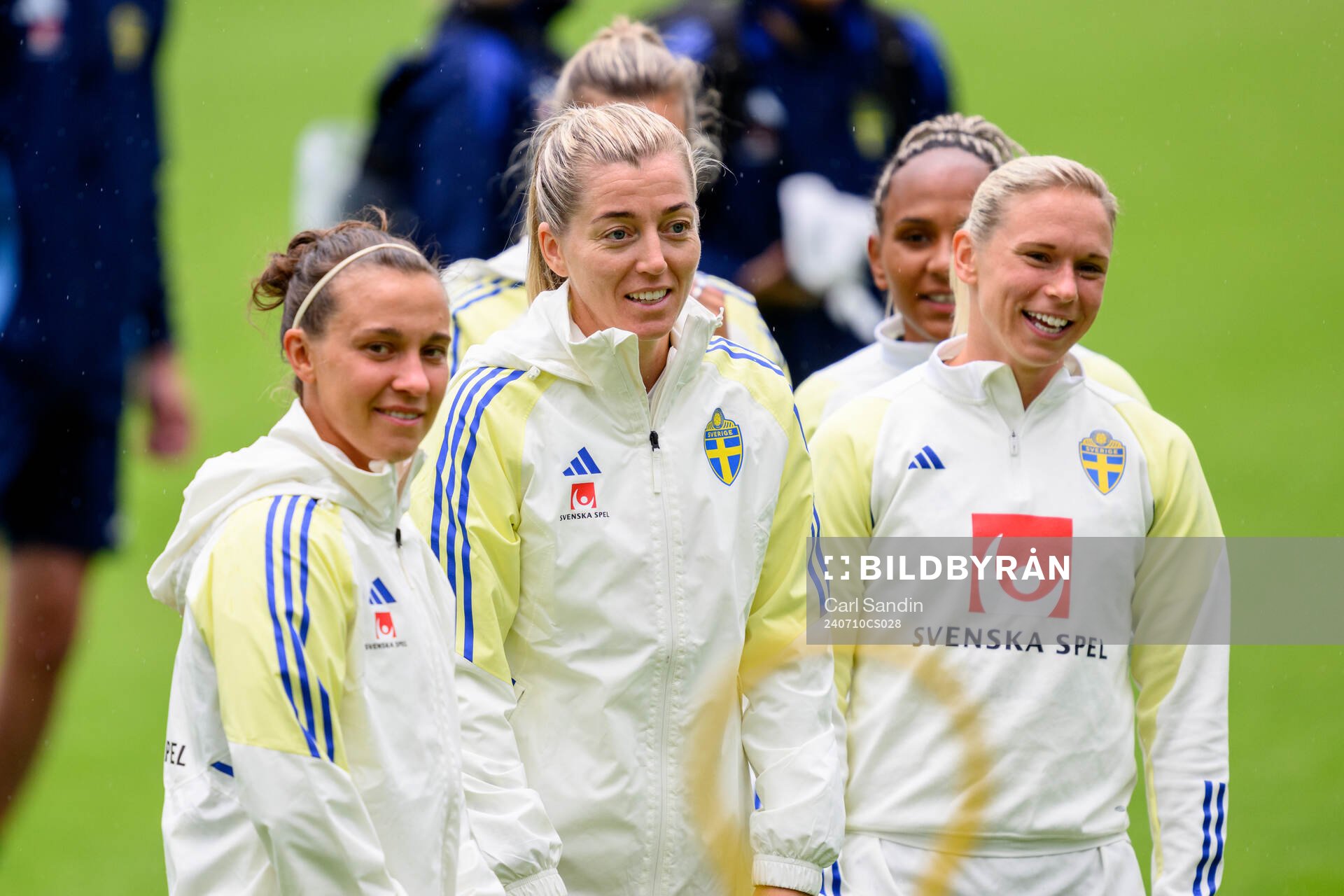Julia Zigiotti Olme, Linda Sembrant and Jonna Andersson