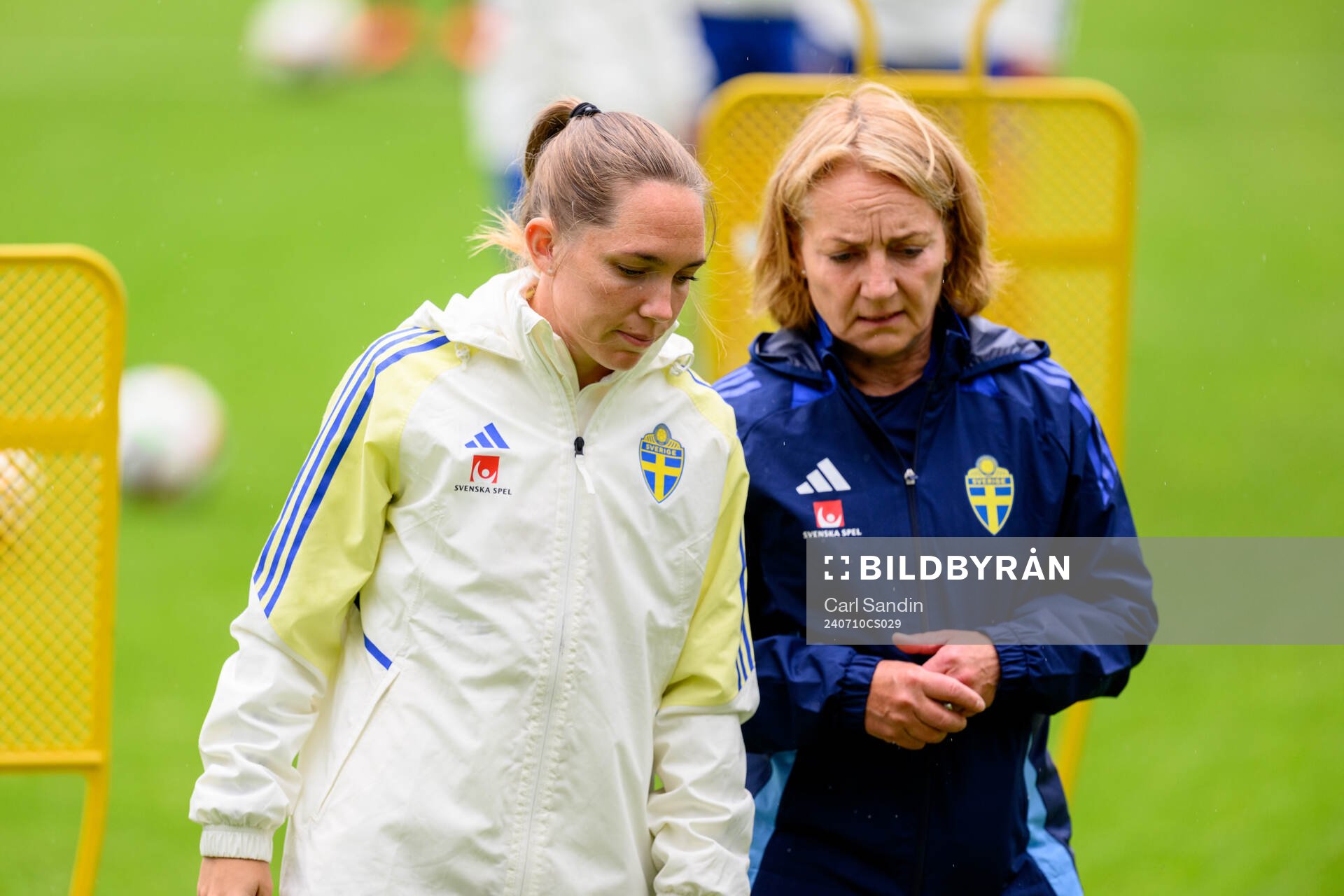 Elin Rubensson and physio  Annica Näsmark