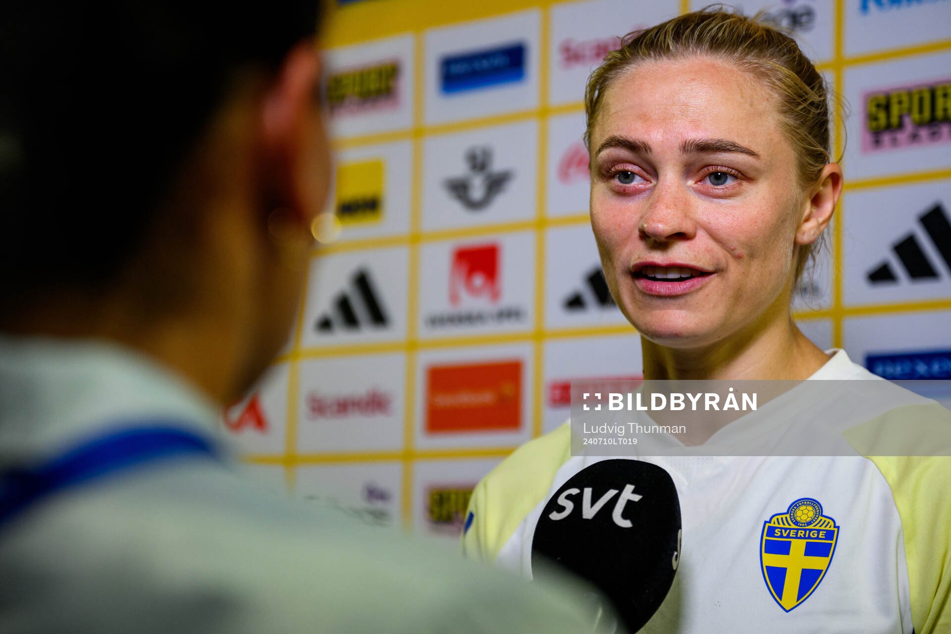 Fridolina Rolfö of the Swedish women's national football