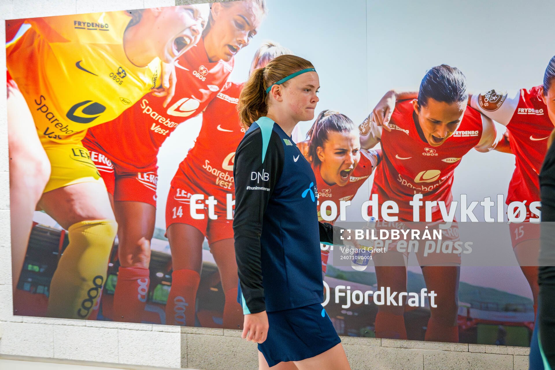 Signe Gaupset of the Norwegian women's national football