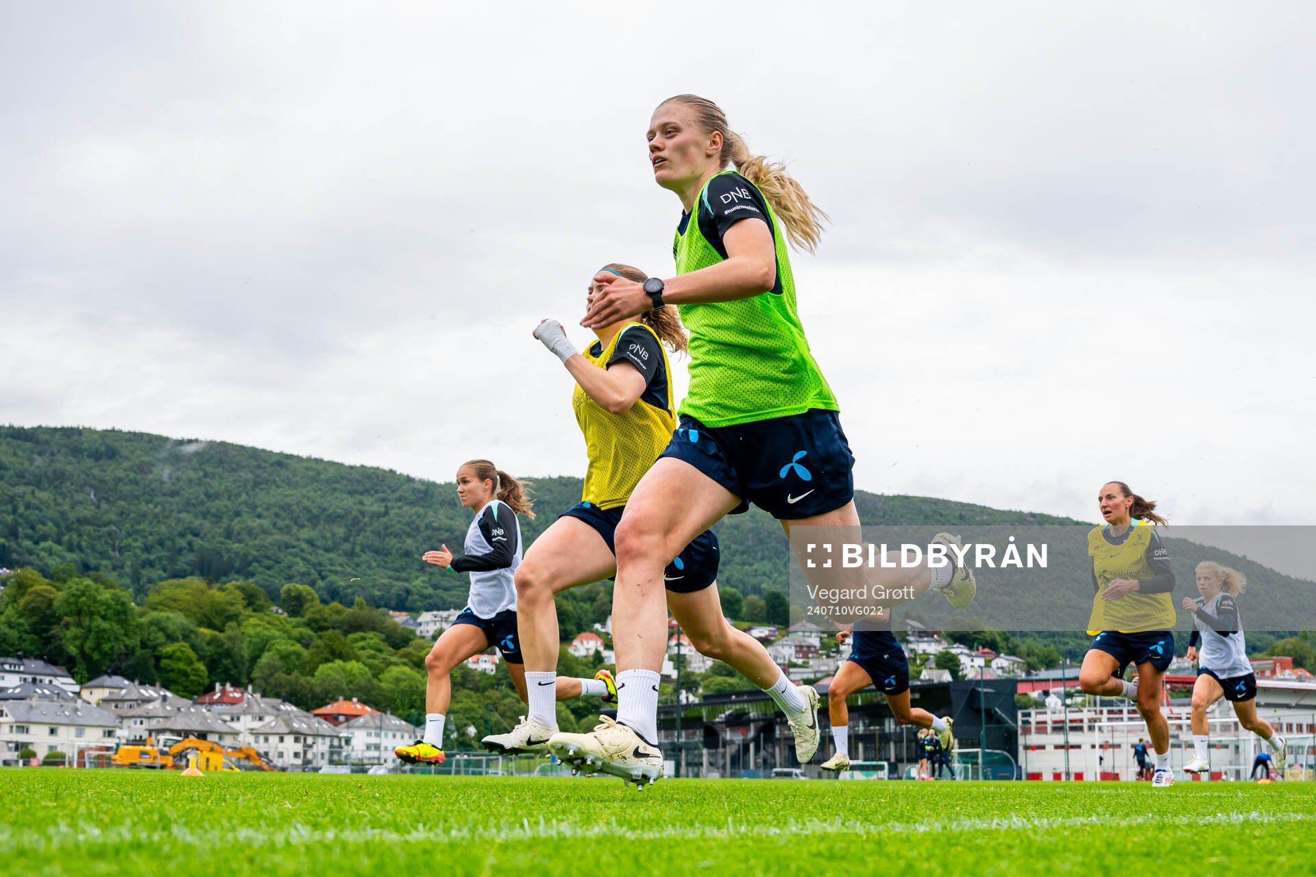 Mathilde Harviken of the Norwegian women's national
