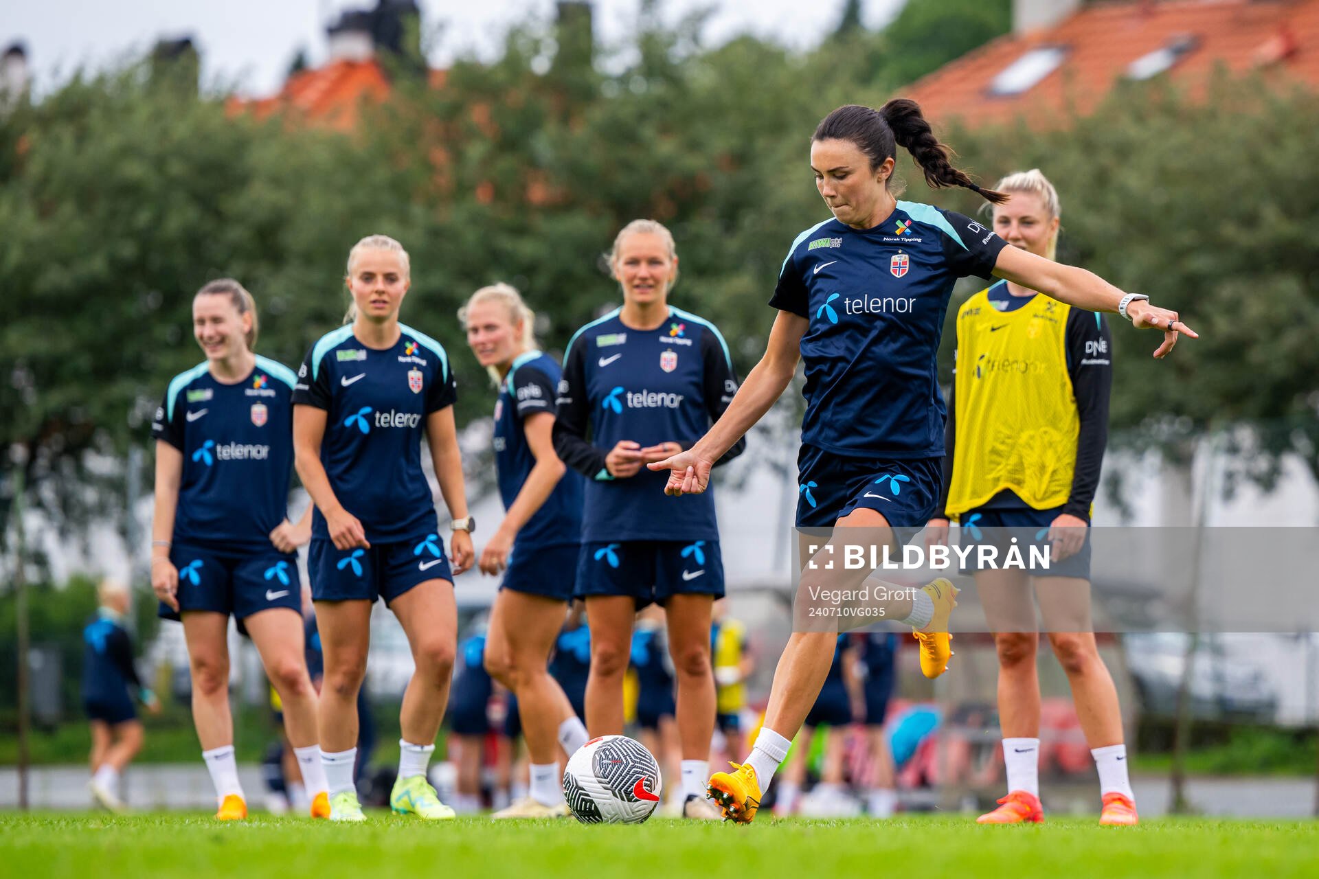 Ingrid Syrstad Engen of the Norwegian women's national