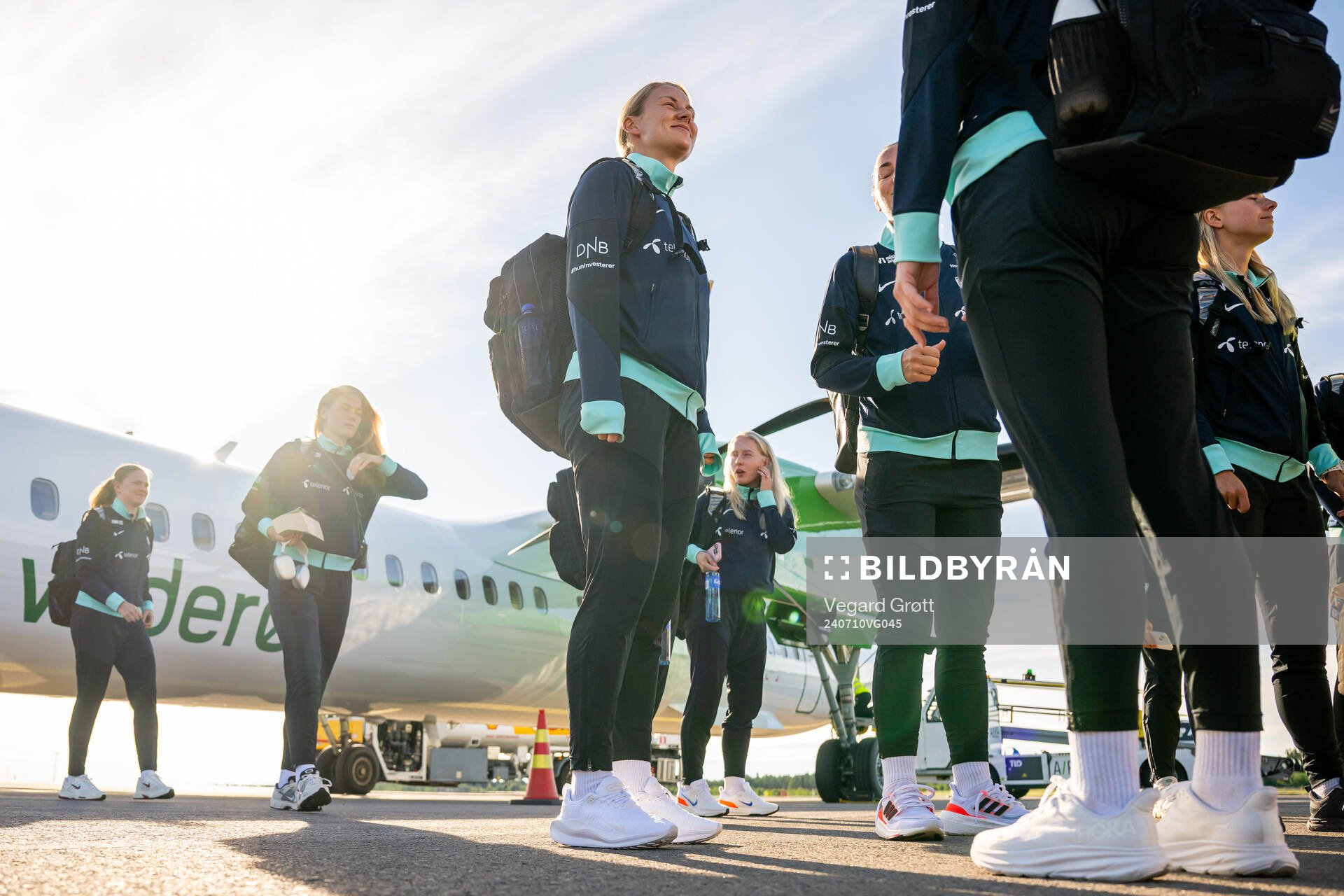 Lisa Fjeldstad Naalsund of the Norwegian women's national