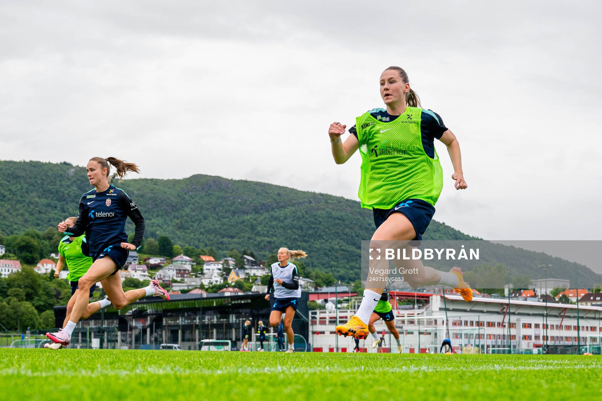 Elisabeth Terland of the Norwegian women's national